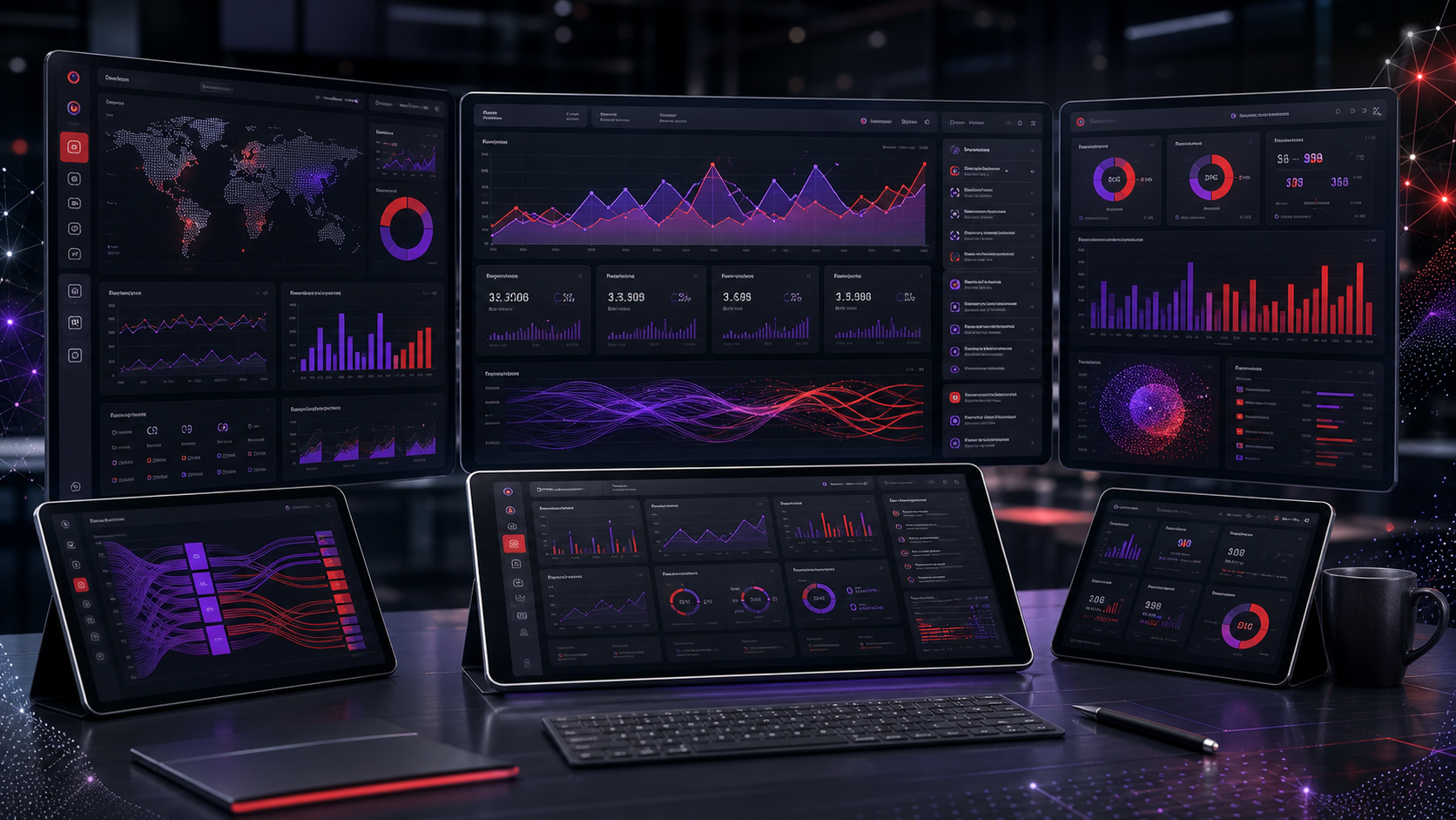 Beon Dash analytics dashboard interface