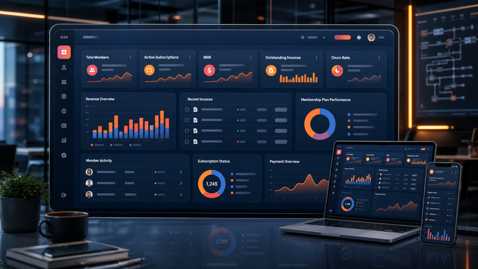 Beon Deck membership and subscription platform
